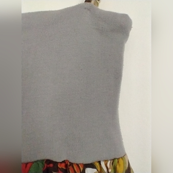 60"s 90's Vintage Retro Fairycore Cottagecore Grunge Floral Dress Size Small - Picture 5 of 8